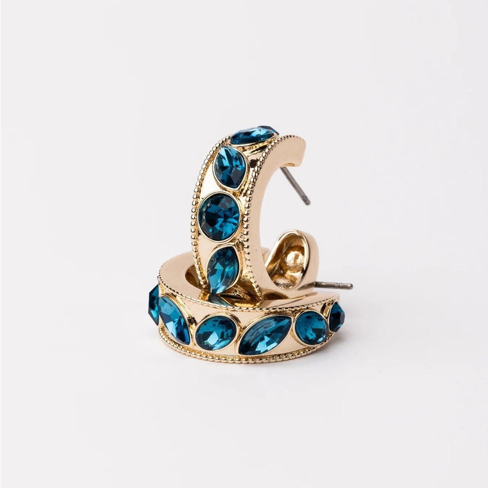 Michelle McDowell Camryn Teal Earrings